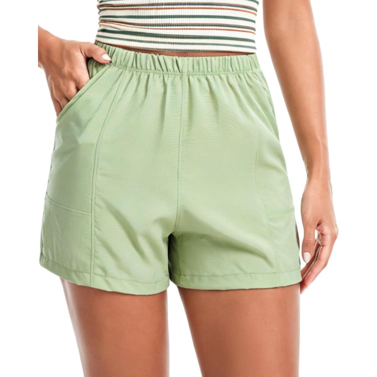 Women Sleep Boxer Short Summer Casual Lounge Shorts with Pockets