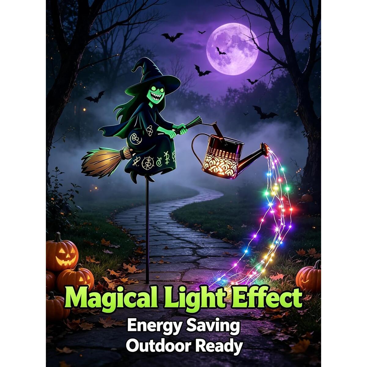 Halloween Witch Solar Deal - RebateKey