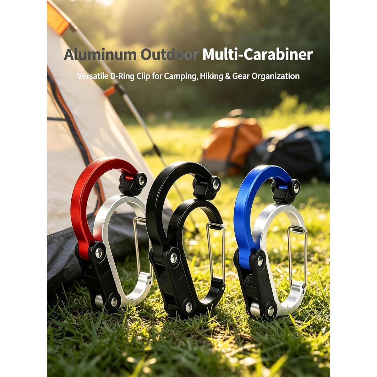 Pack Rotatable D Shape Carabiner 1 Deals - RebateKey