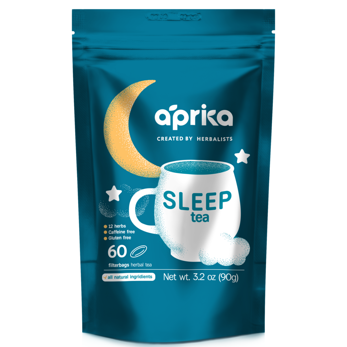 Herbal Sleep Tea With Sleep Guide, 60 Bags