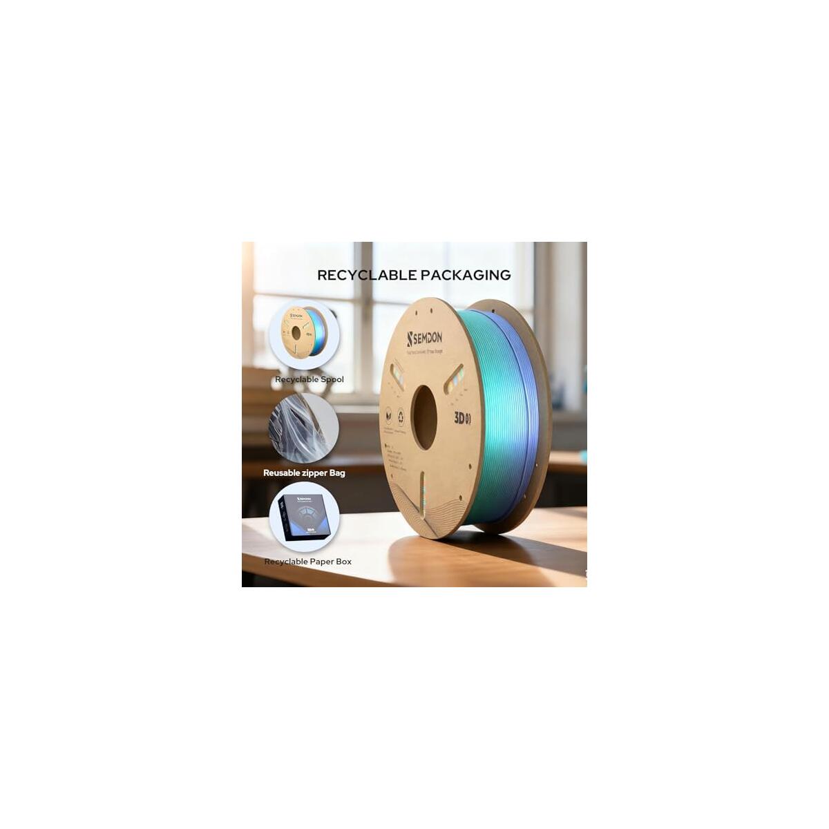Silk Pla Filament 1 75mm 3d Printer Filament Coupon - RebateKey