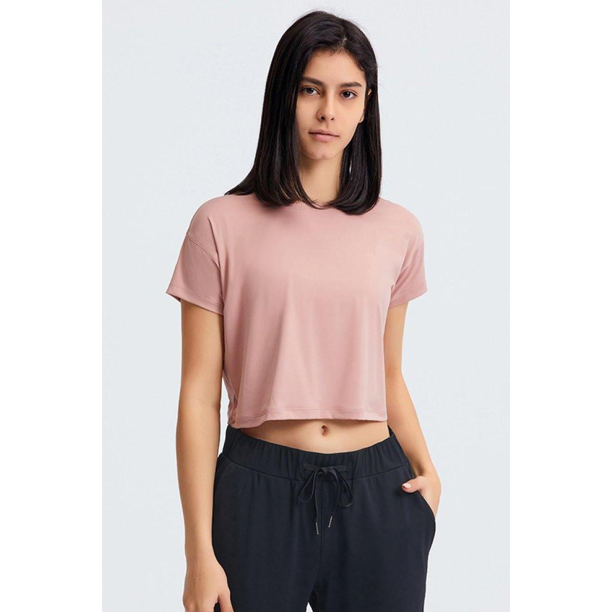 Cropped Active Tee Promo Code - RebateKey
