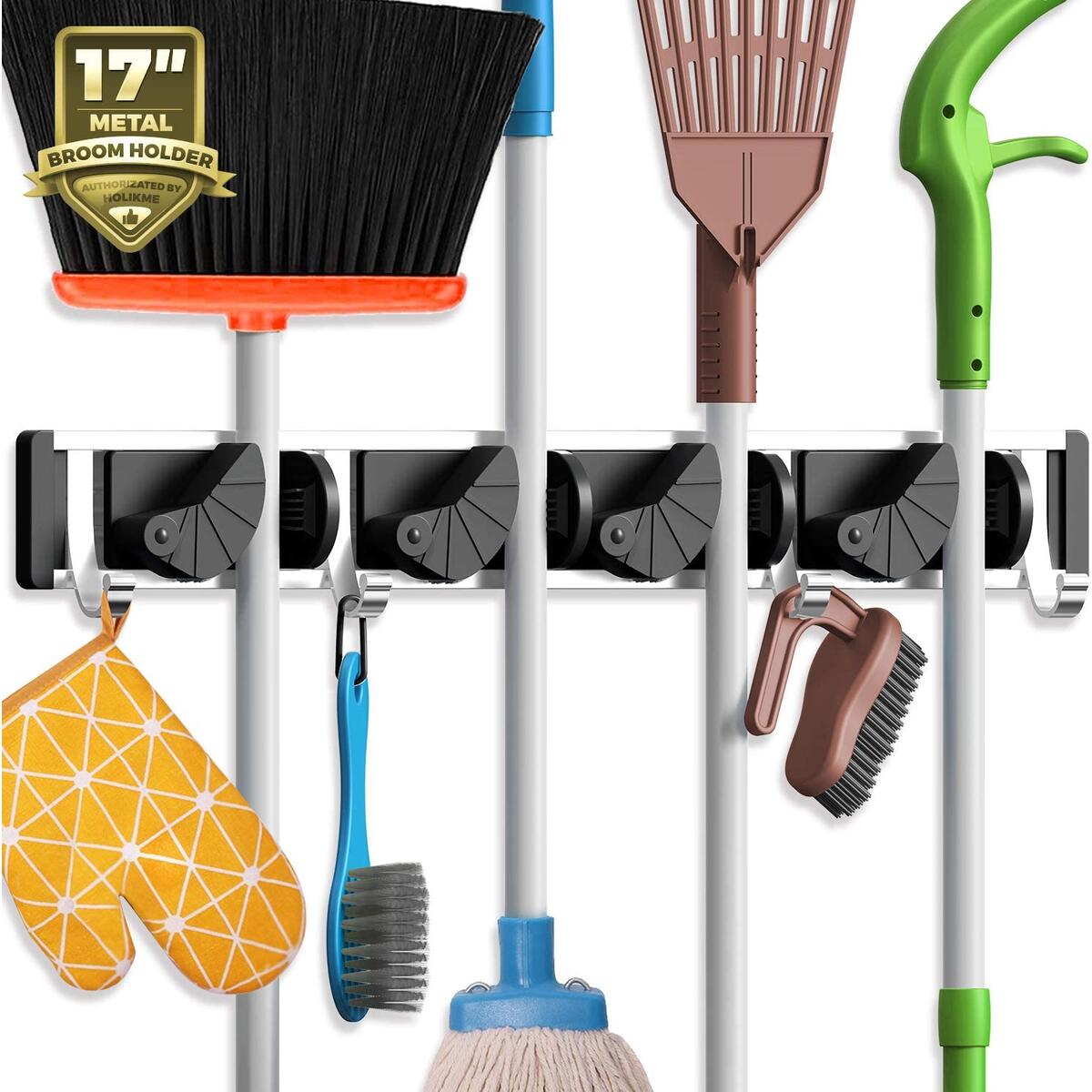 Holikme Mop Broom Holder 1 Coupons - RebateKey