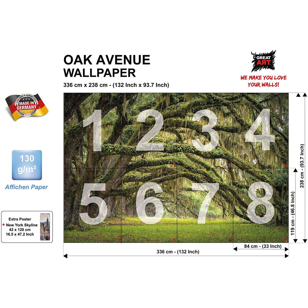 Large Photo Wallpaper Oak Promo Code - RebateKey