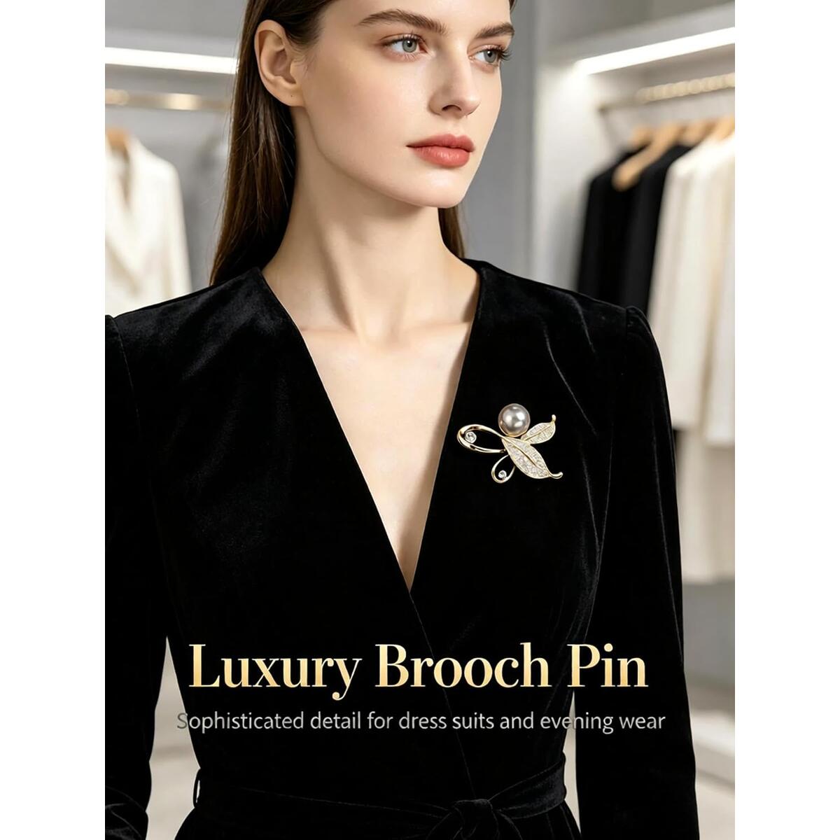 Leaf Pearl Brooch Promo Codes - RebateKey