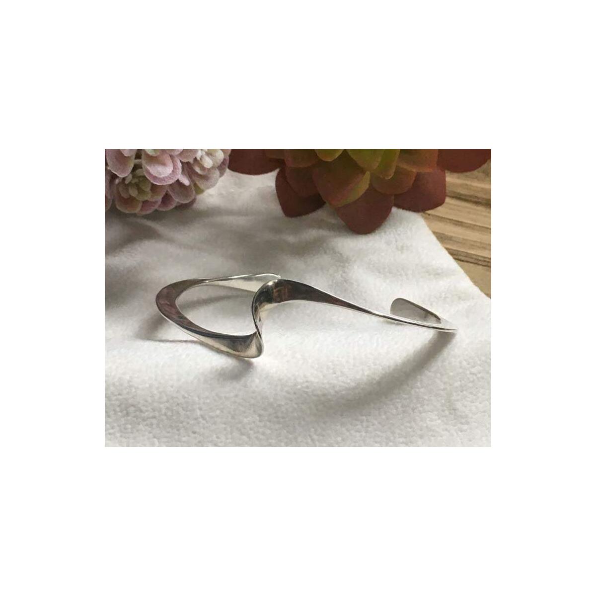 Sterling Silver Wave Cuff Deal - RebateKey