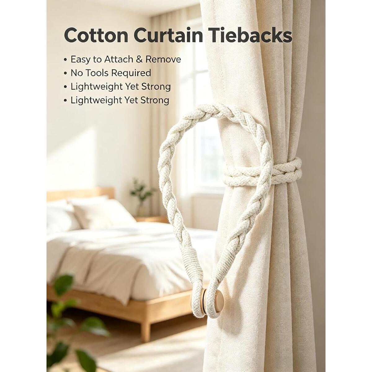 Magnetic Curtain Tiebacks 1 Promo Codes - RebateKey