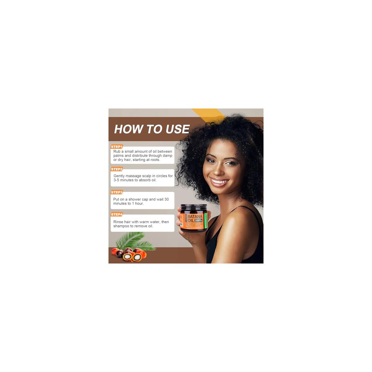 Raw Batana Oil For Hair Growth 1 Deals - RebateKey