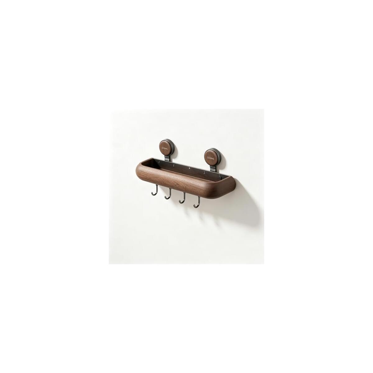 Under-Cabinet Toothbrush Holder for 4 People