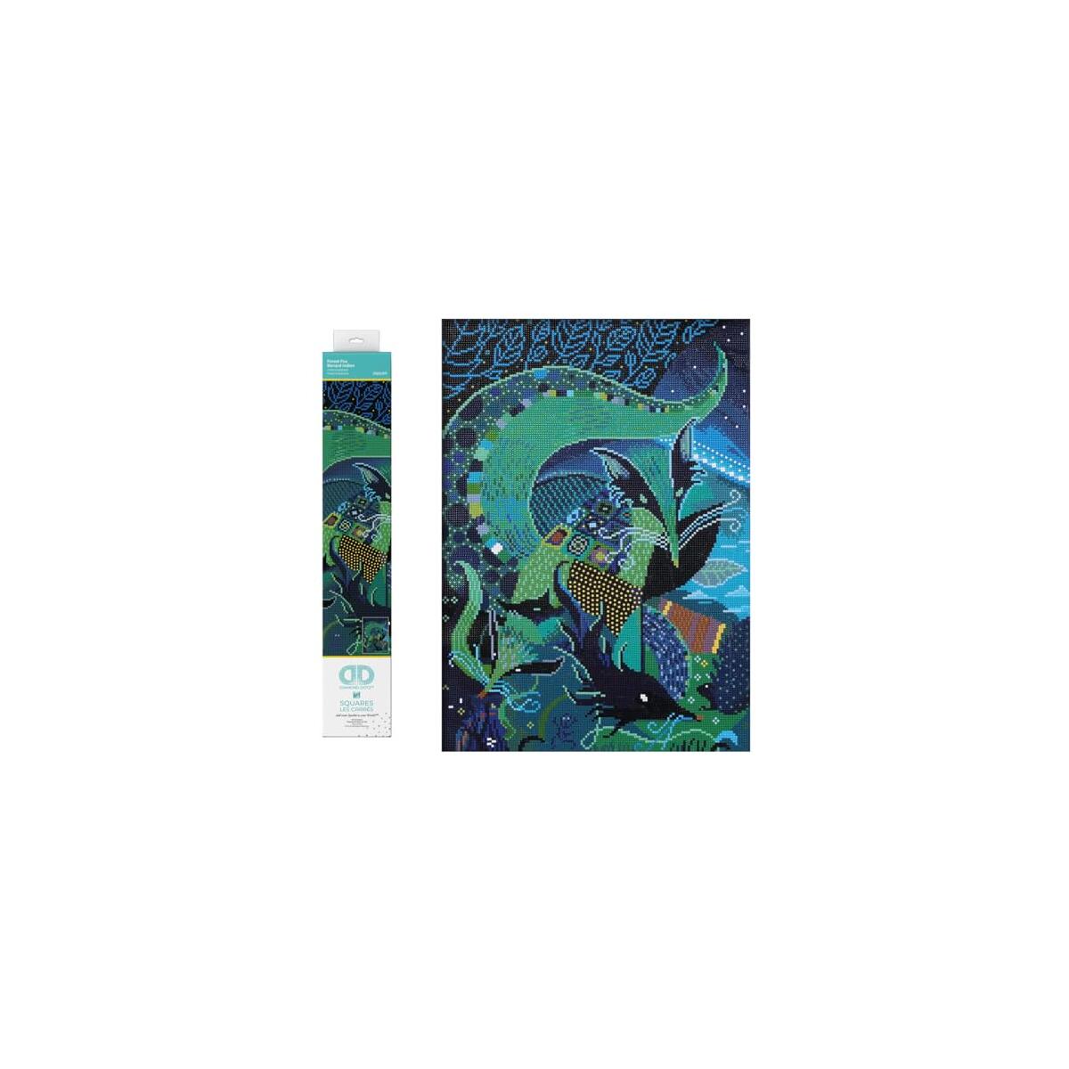 Diamond Dotz Forest Fox Animal Diamond Painting Kits for Adults - Diamond Art Kits a Relaxing Creative Craft Kit with Dotz Gems 14.6"x20.3"