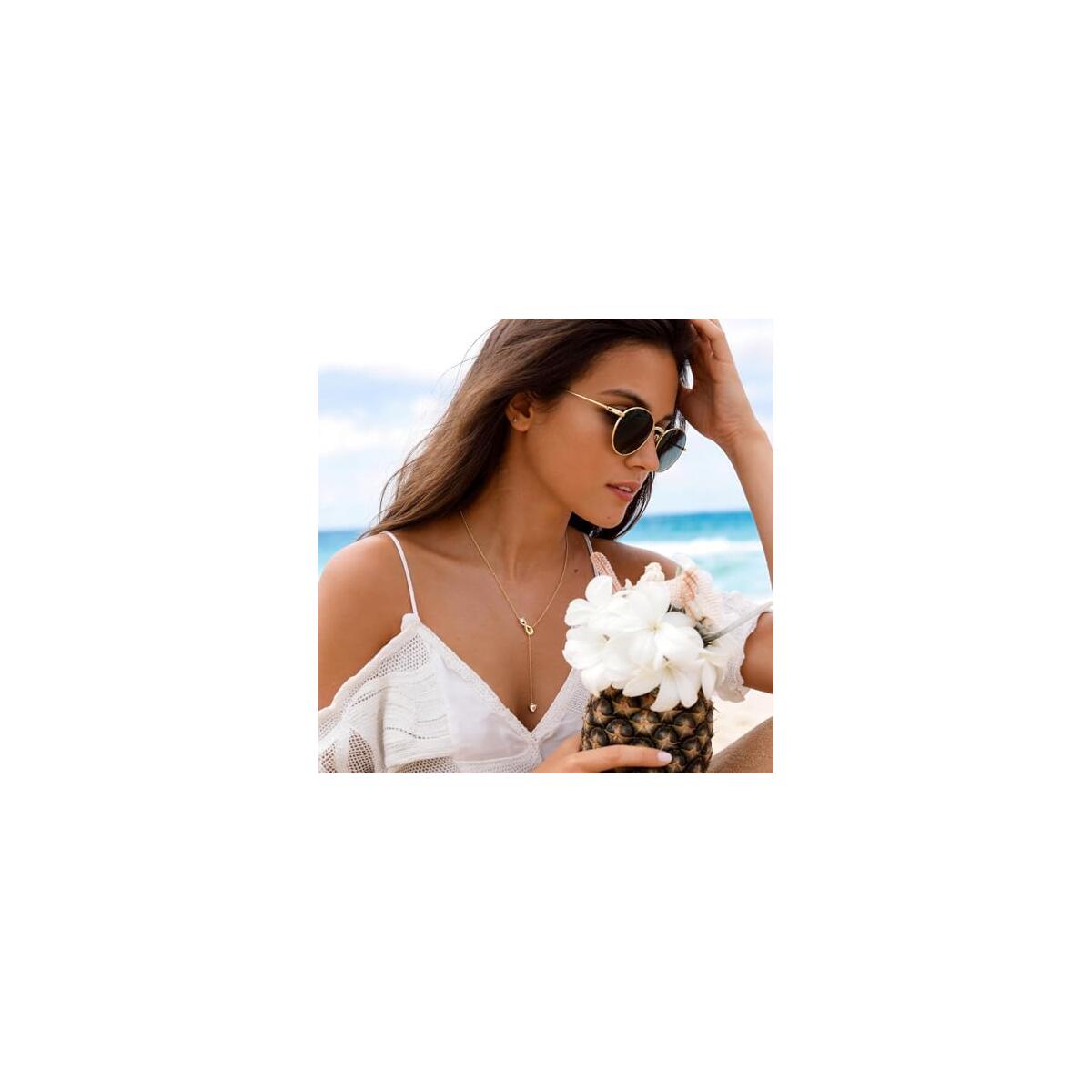 18k Gold Plated Lariat Necklace Deals - RebateKey
