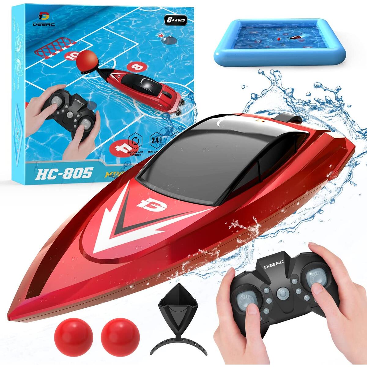 Deerc Rc Boat With Coupons - RebateKey