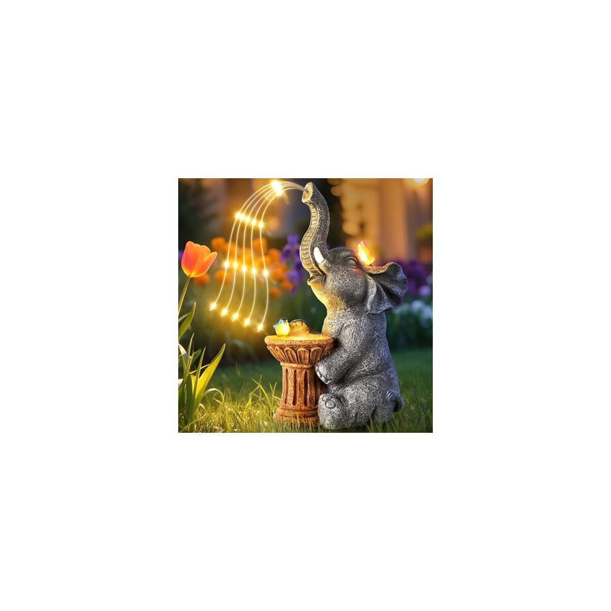 Garden Decor Watering Elephant Statues Promo Code - RebateKey