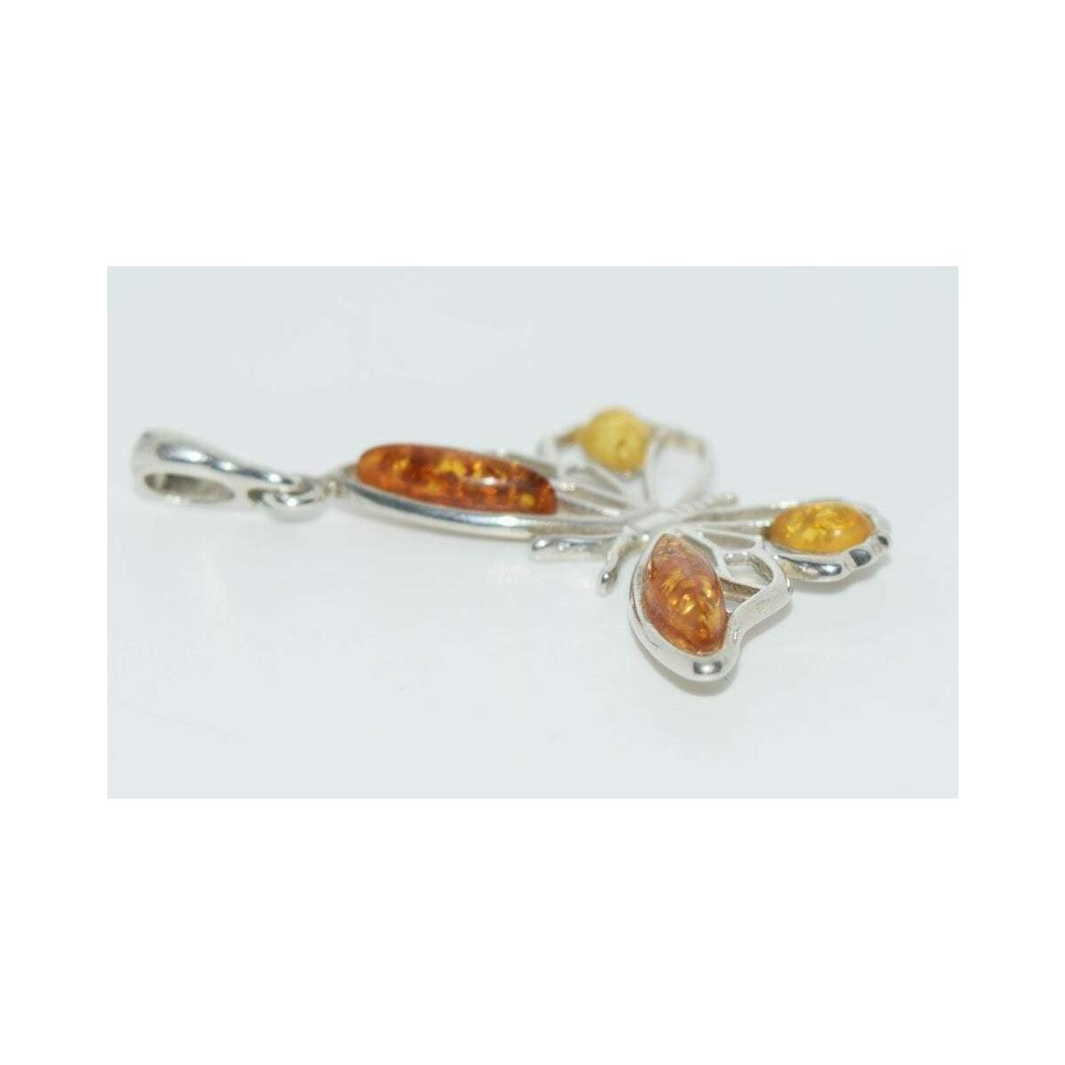 Sterling Silver Amber Butterfly Deals - RebateKey