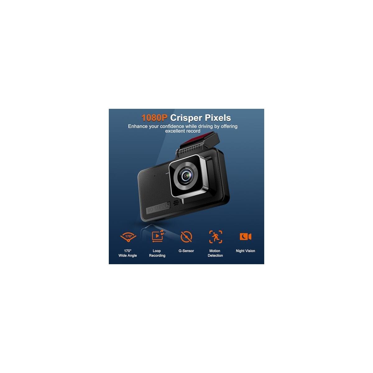 1080p Hd 4 Inch Dashcam Deal - RebateKey
