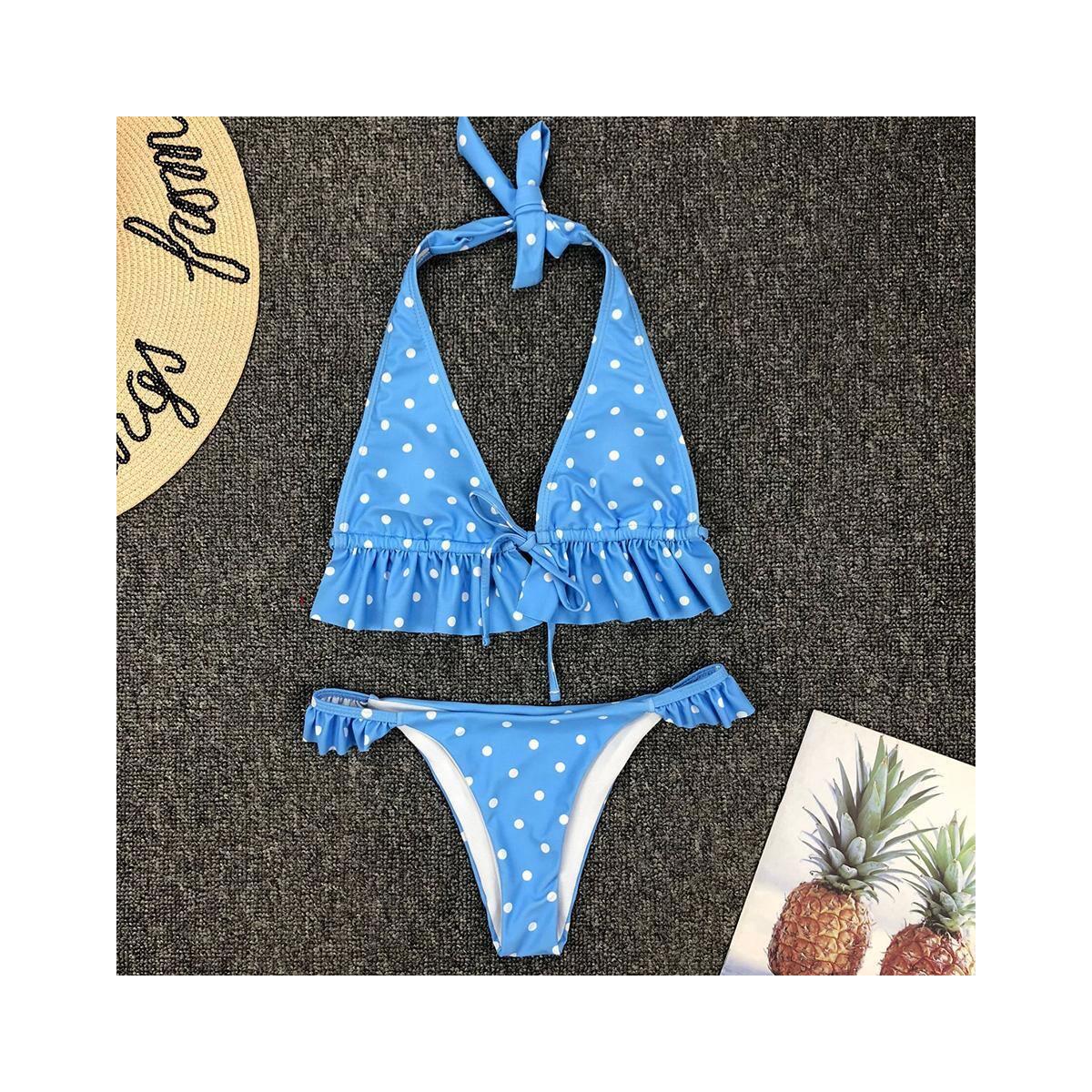 Ruffle Swimsuit Bikinis Set Coupon - RebateKey