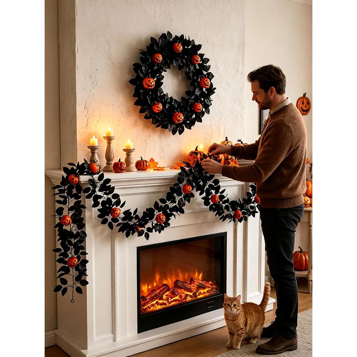 Halloween Pumpkin Garland Coupon - RebateKey