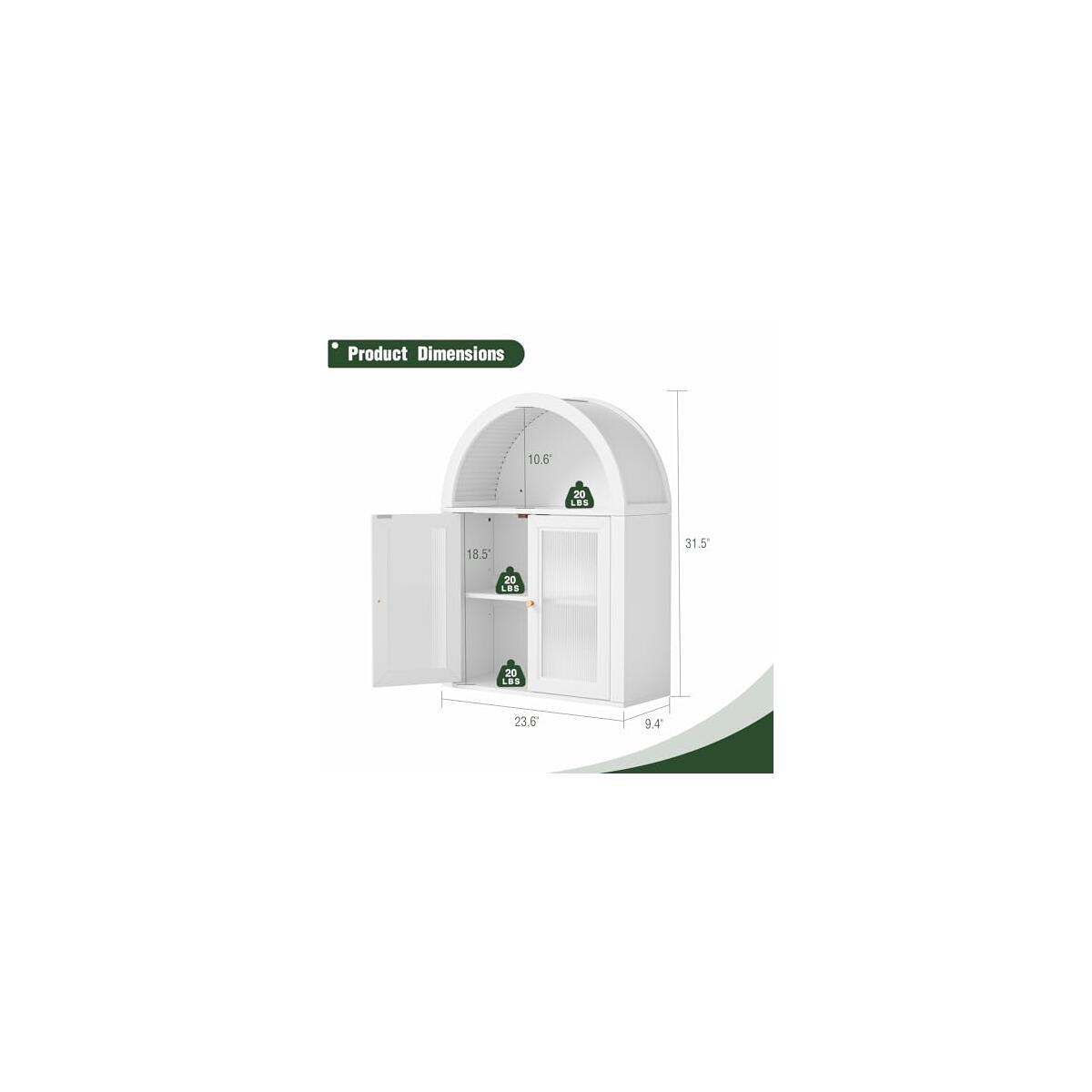 Medicine Cabinet With Arched Top Deal - RebateKey