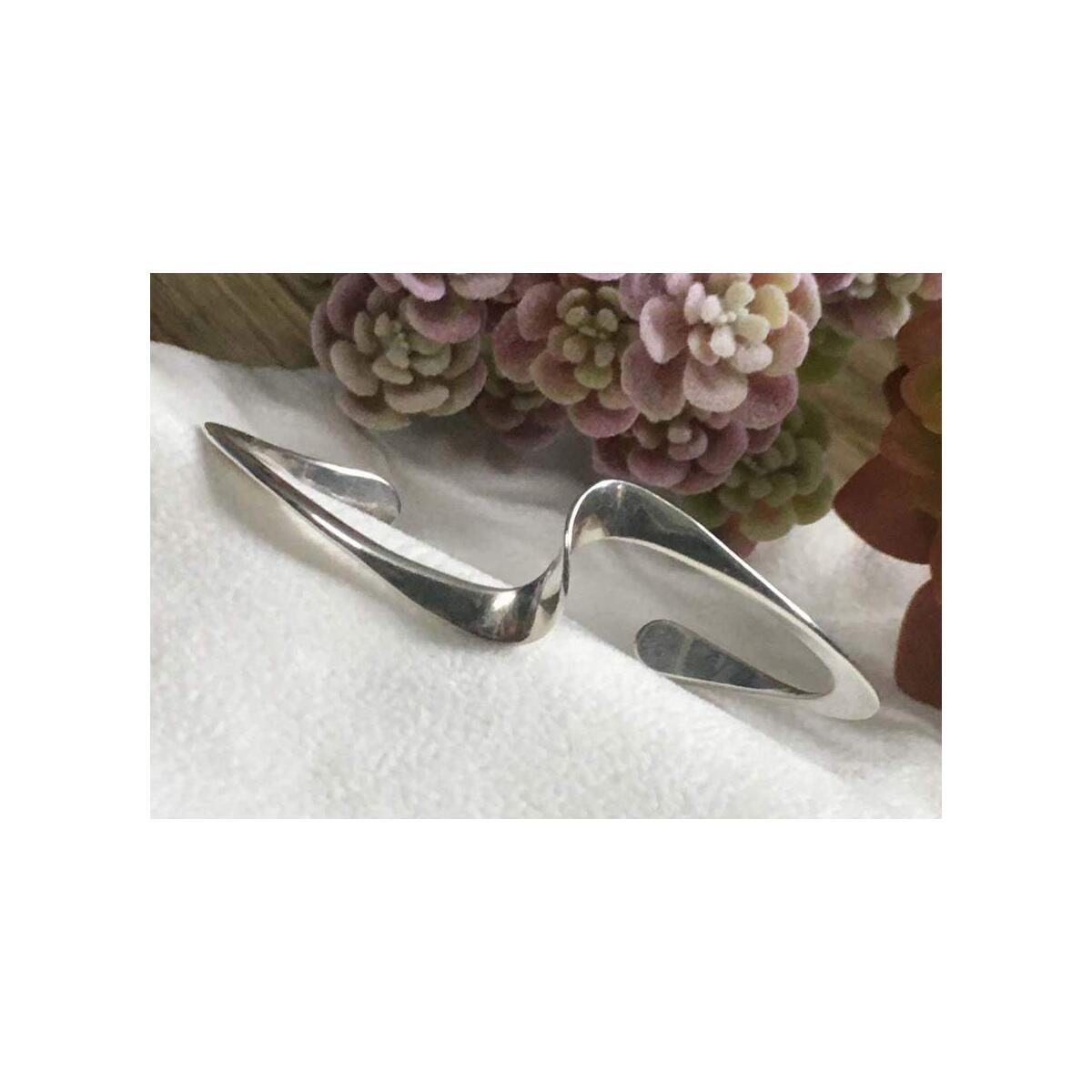 Sterling Silver Wave Cuff Deal - RebateKey