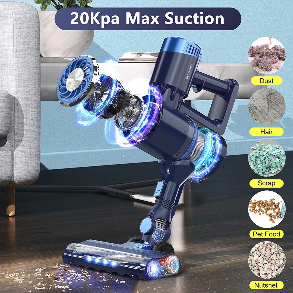 Prettycare Cordless Vacuum Cleaner Promo Code - RebateKey