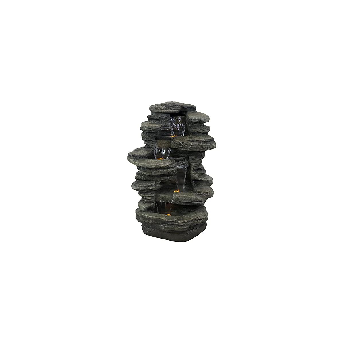 Sunnydaze Stacked Shale Rock 1 Coupon - RebateKey