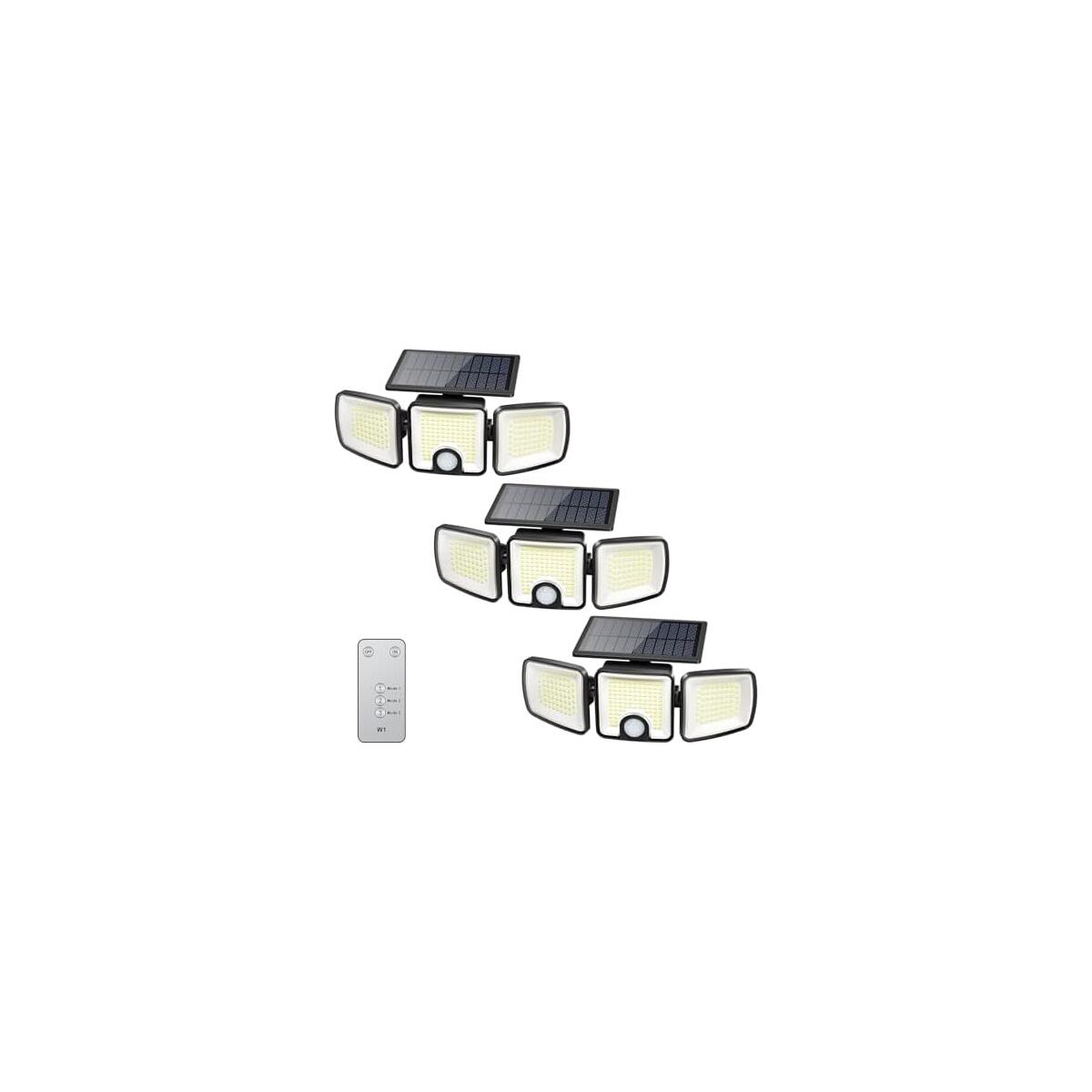 Brightown 2 Pack Solar Security Flood Coupon - RebateKey