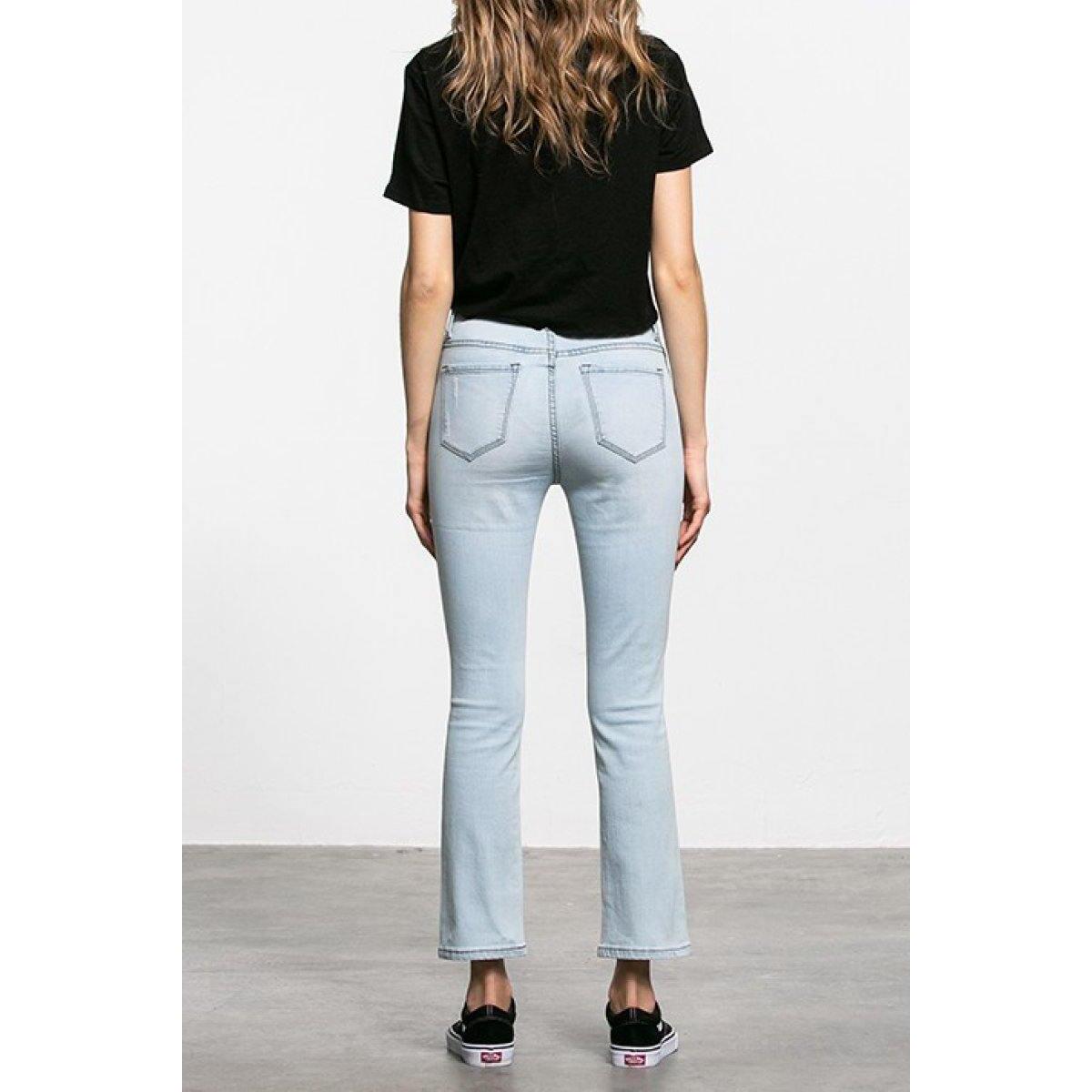 Distressed Flare High Rise Promo Codes - RebateKey