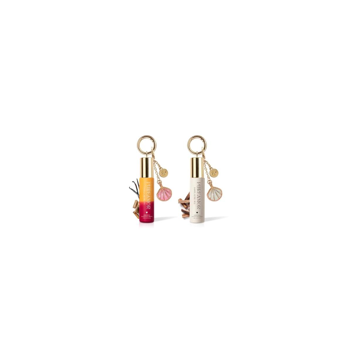 PUREAMOR Pheromone Perfume for Women 2 Pack, Santal Luxe and Vanilla Musk