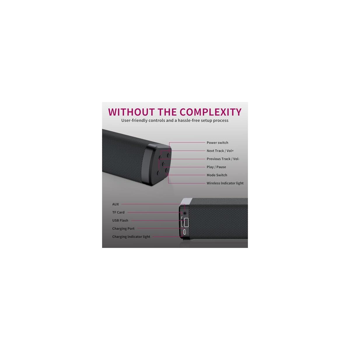 Wireless Bluetooth Sound Bar Promo Codes - RebateKey