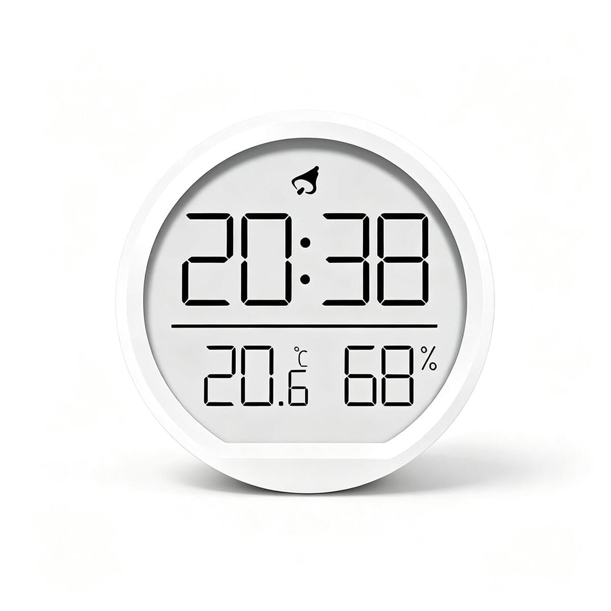 Digital Hygrometer Thermometer Clock with Alarm