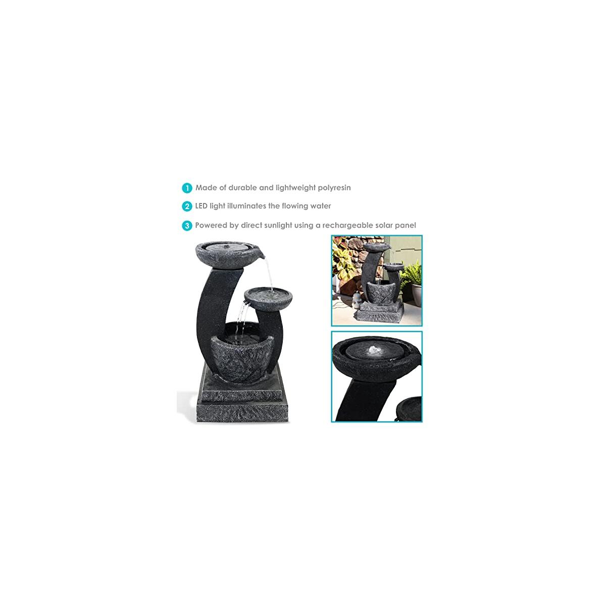 Sunnydaze Modern Cascading Bowls Coupons - RebateKey