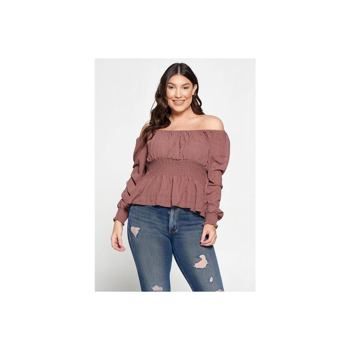 Plus Size Frilled Off Deal - RebateKey
