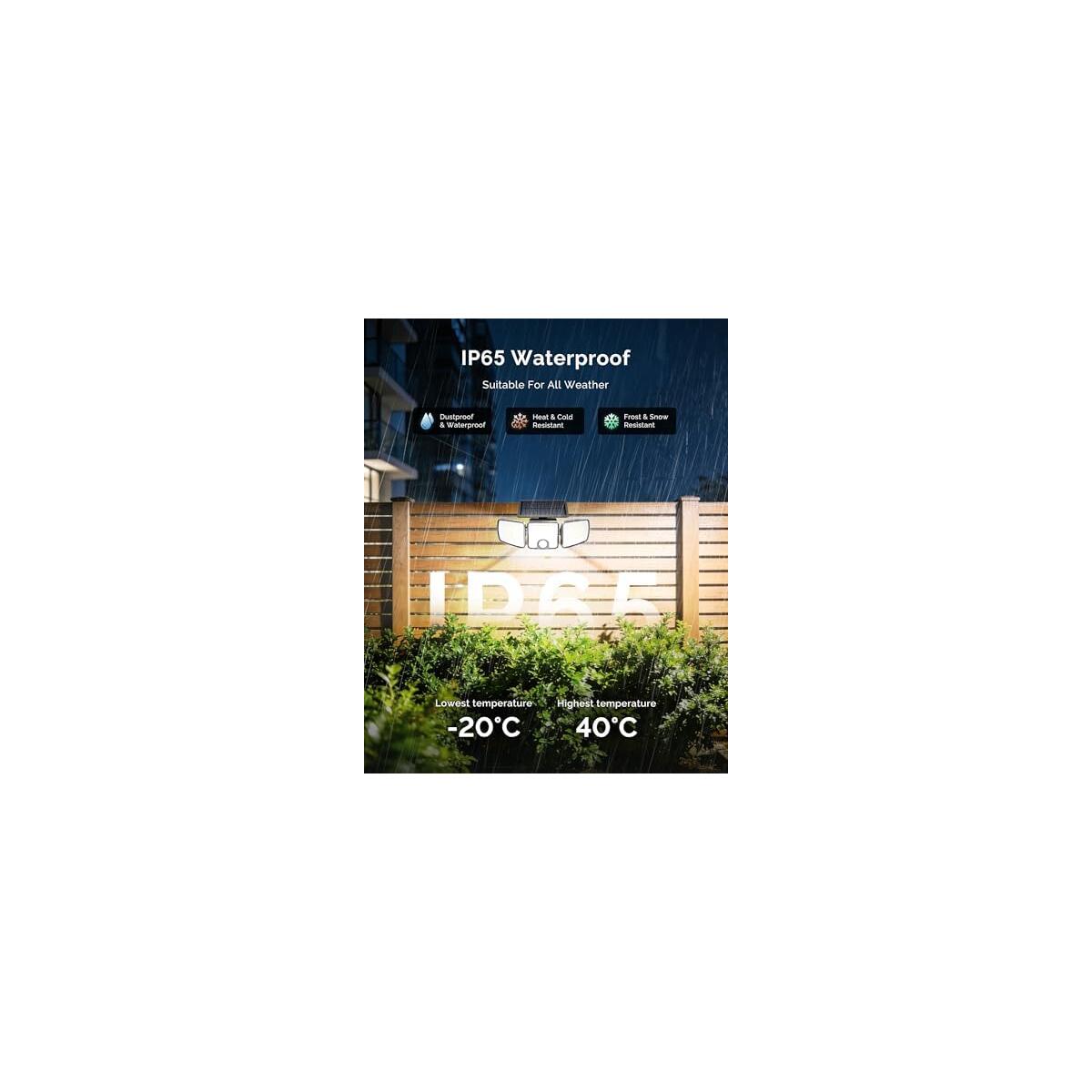 Brightown 2 Pack Solar Security Flood Coupon - RebateKey