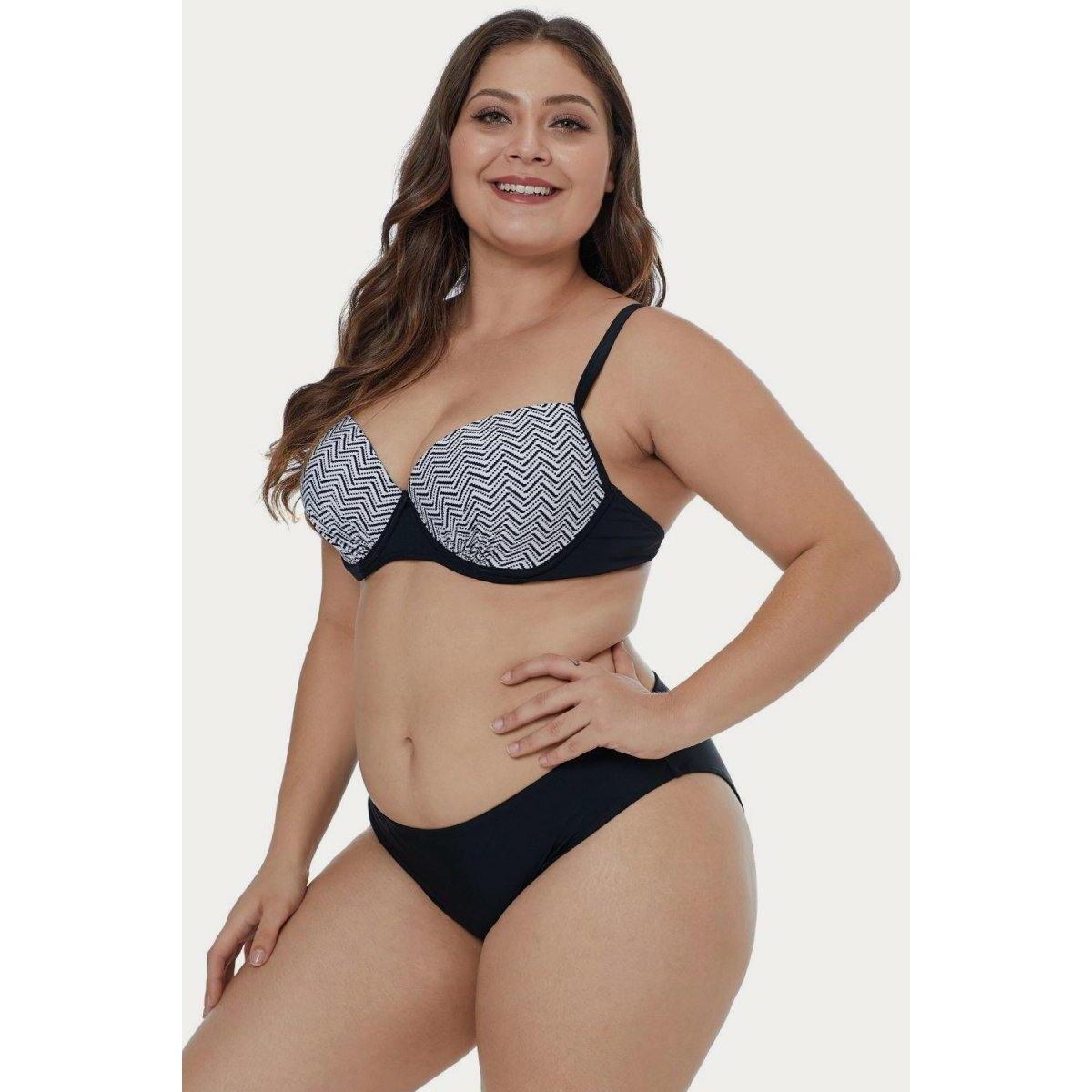 Waves Print Plus Size Deal - RebateKey