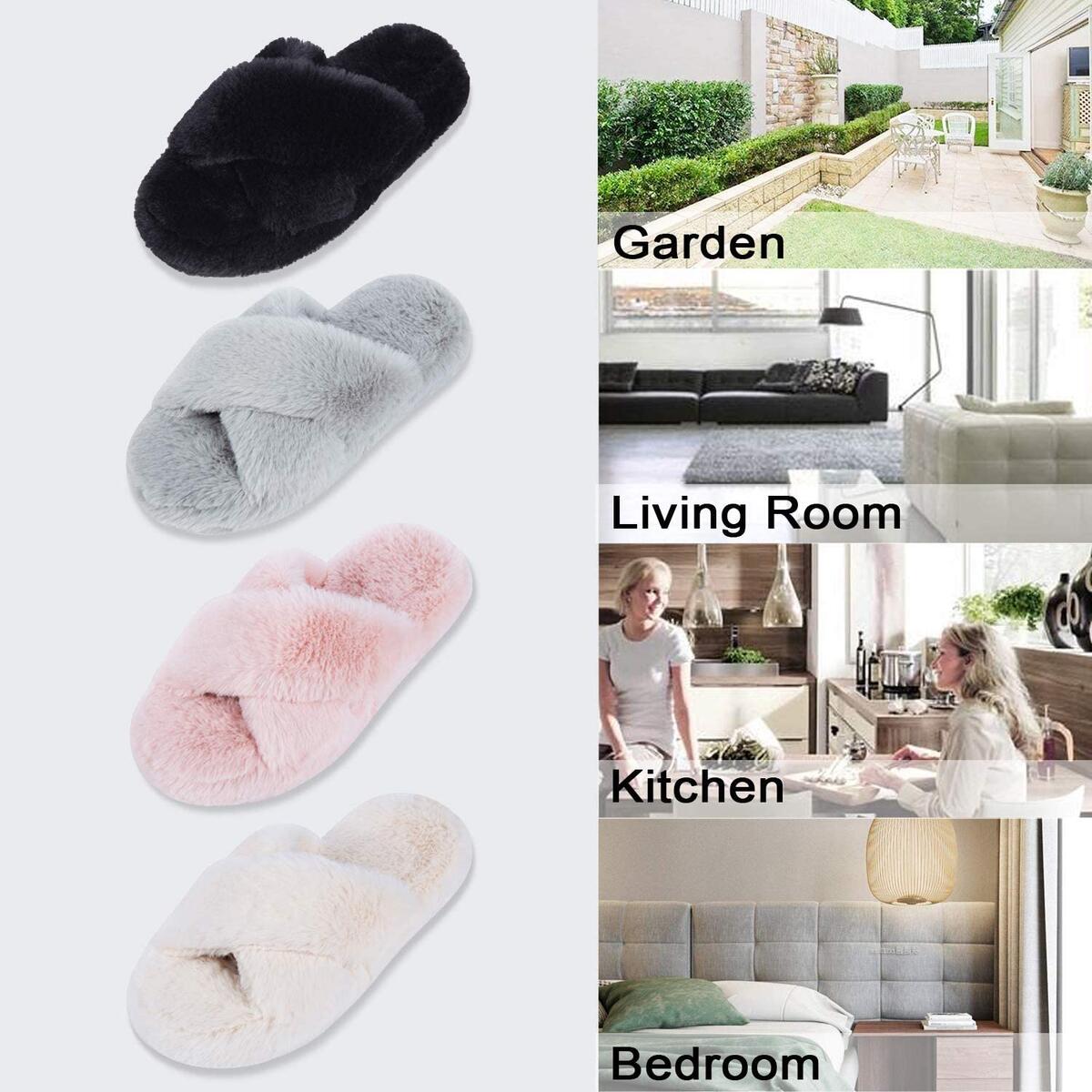 Dl Fluffy Womens House Deals - RebateKey