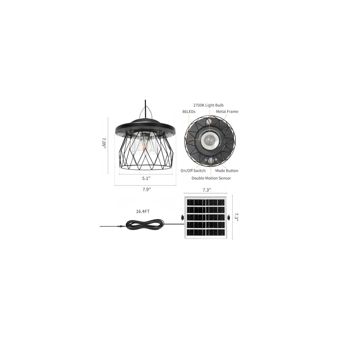 Solar Pendant Lights 8 Deal - RebateKey