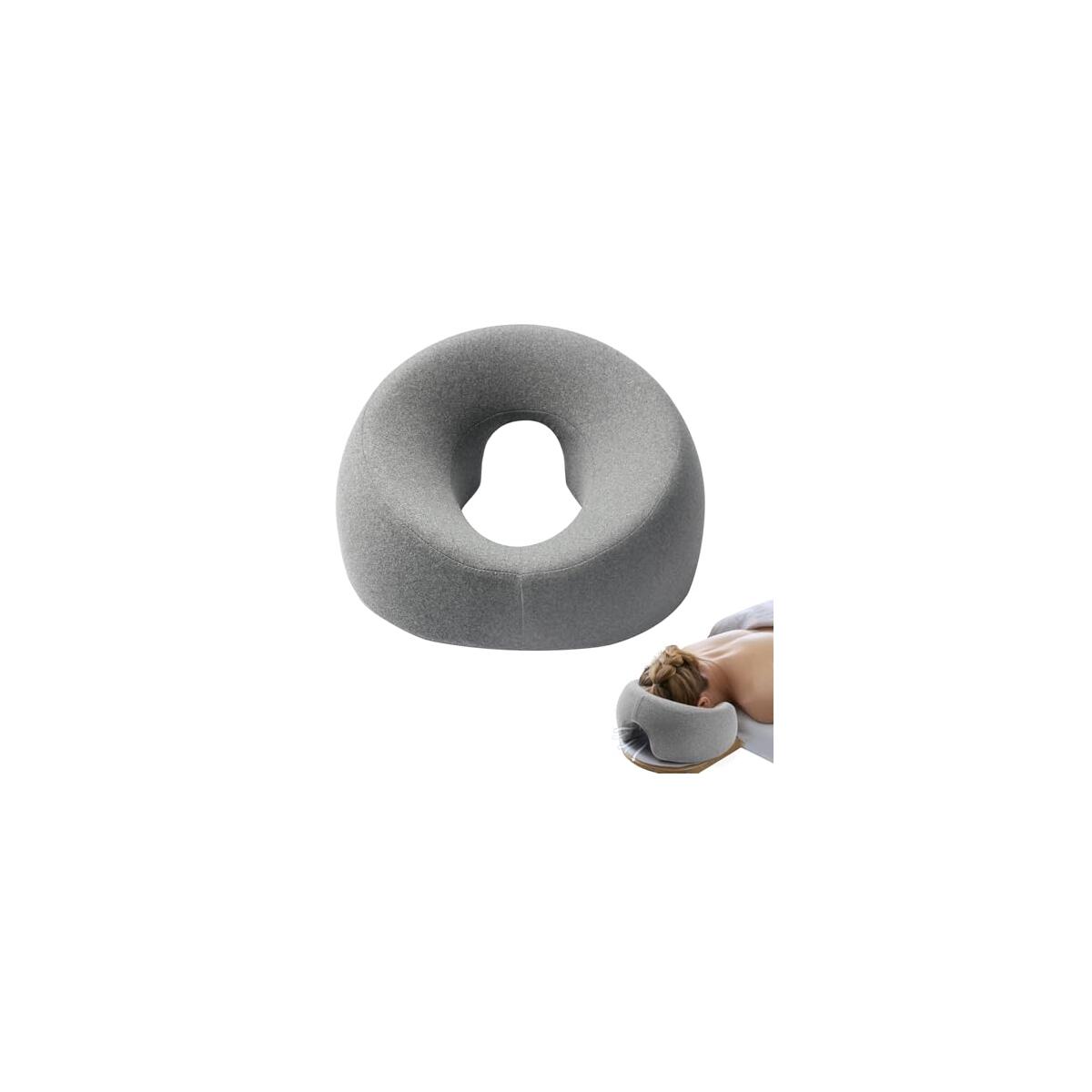 Face Down Pillow Massage Headrest For Bed Deal - RebateKey