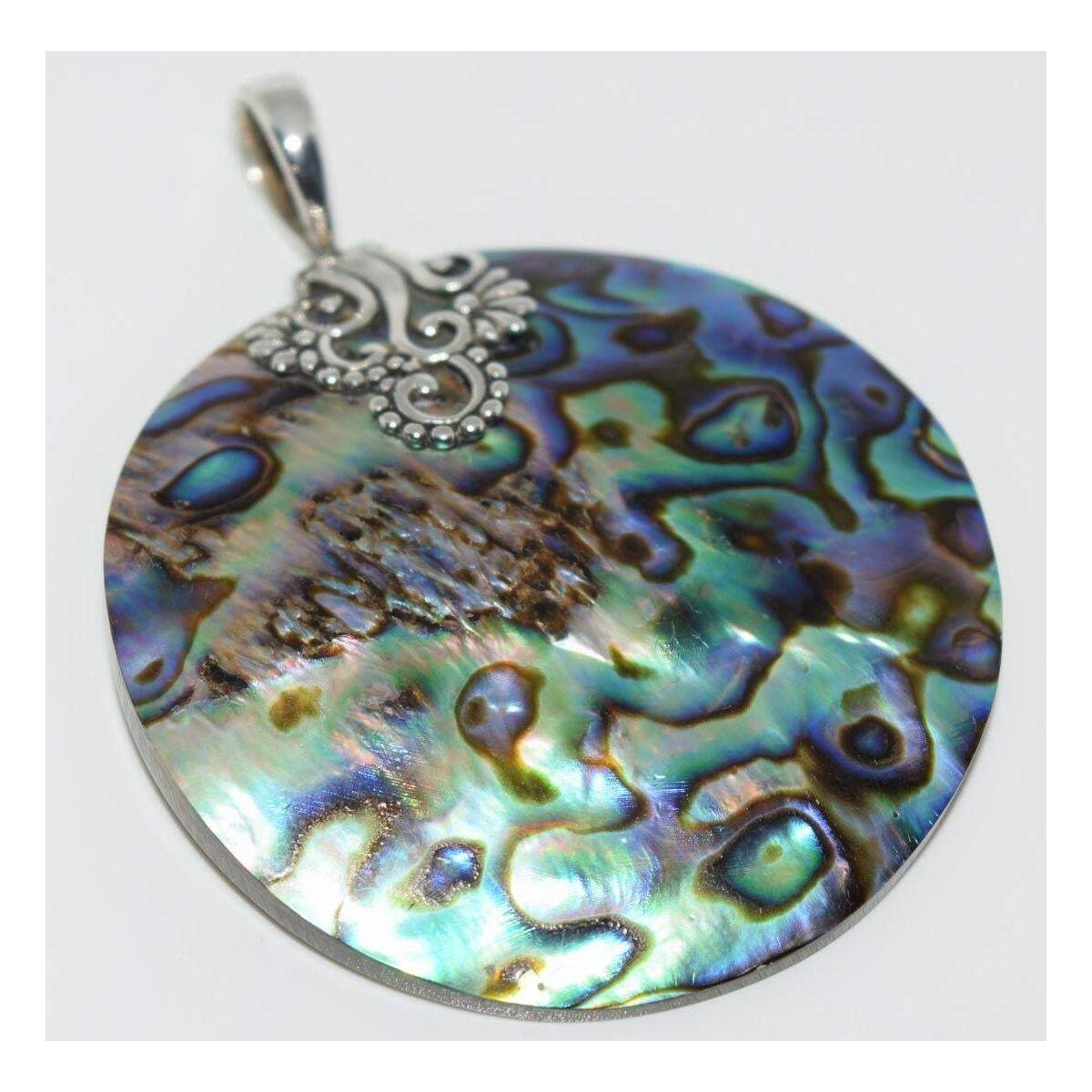 Sterling Silver Abalone Circle Deals - RebateKey