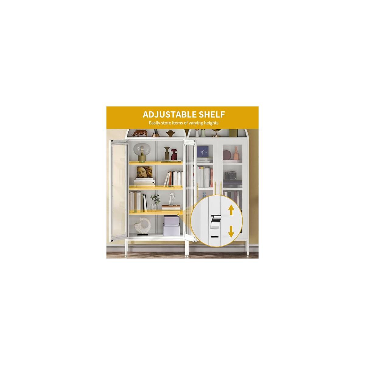 Dwvo Arched Display Cabinet Promo Code - RebateKey