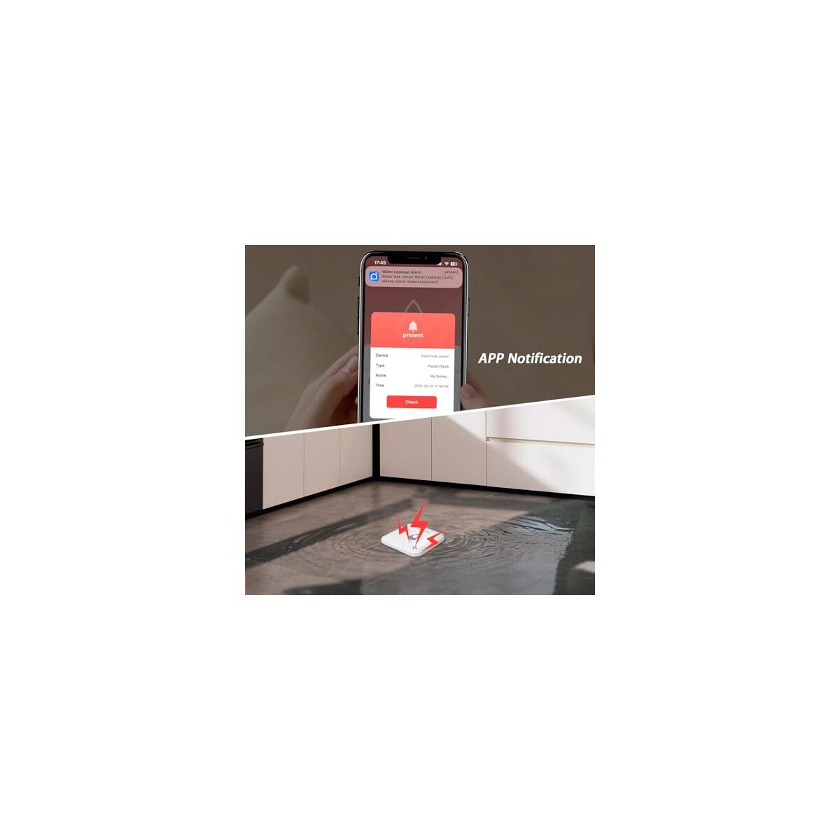 Water Leak Level Detector 2 In 1 1 Coupon - RebateKey