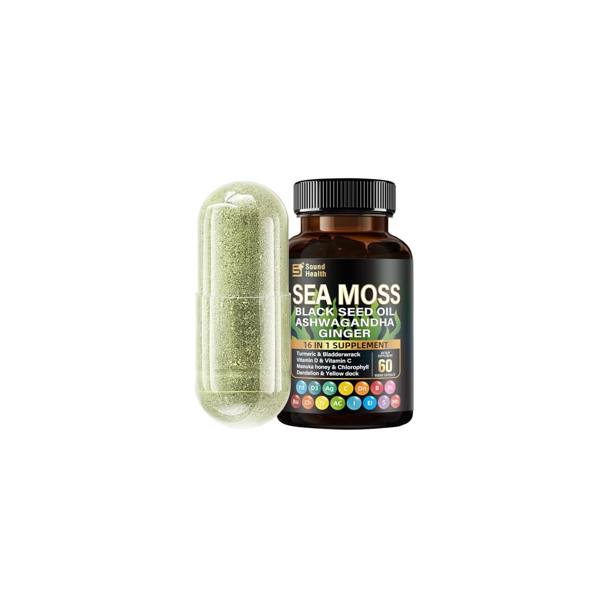 Soundhealth Sea Moss Capsules Coupons - RebateKey