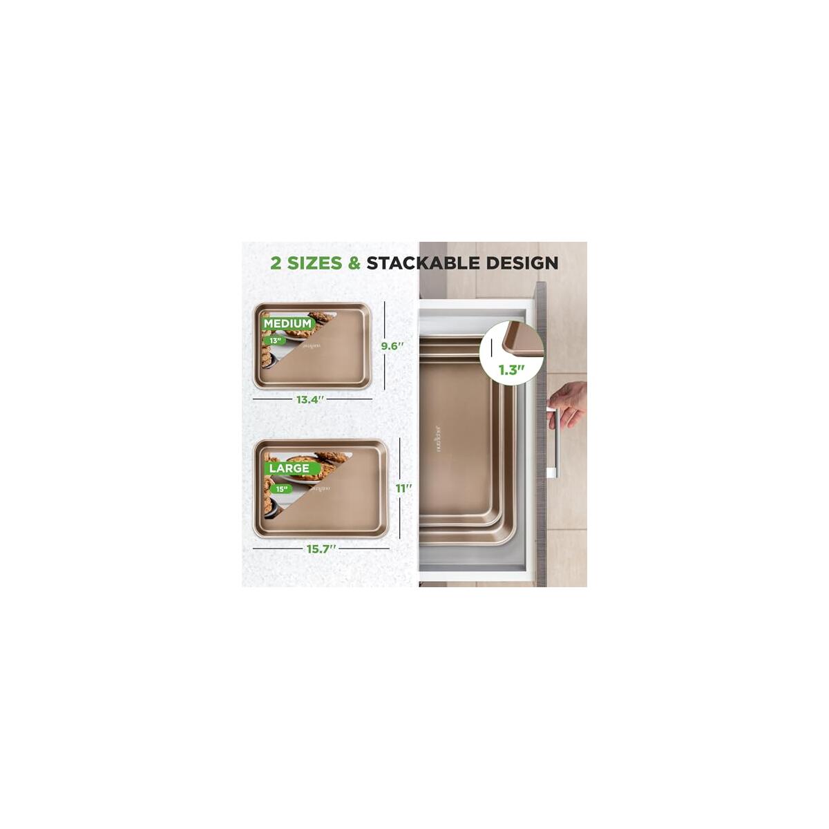 Nutrichef Piece Cookie Sheets Promo Code - RebateKey