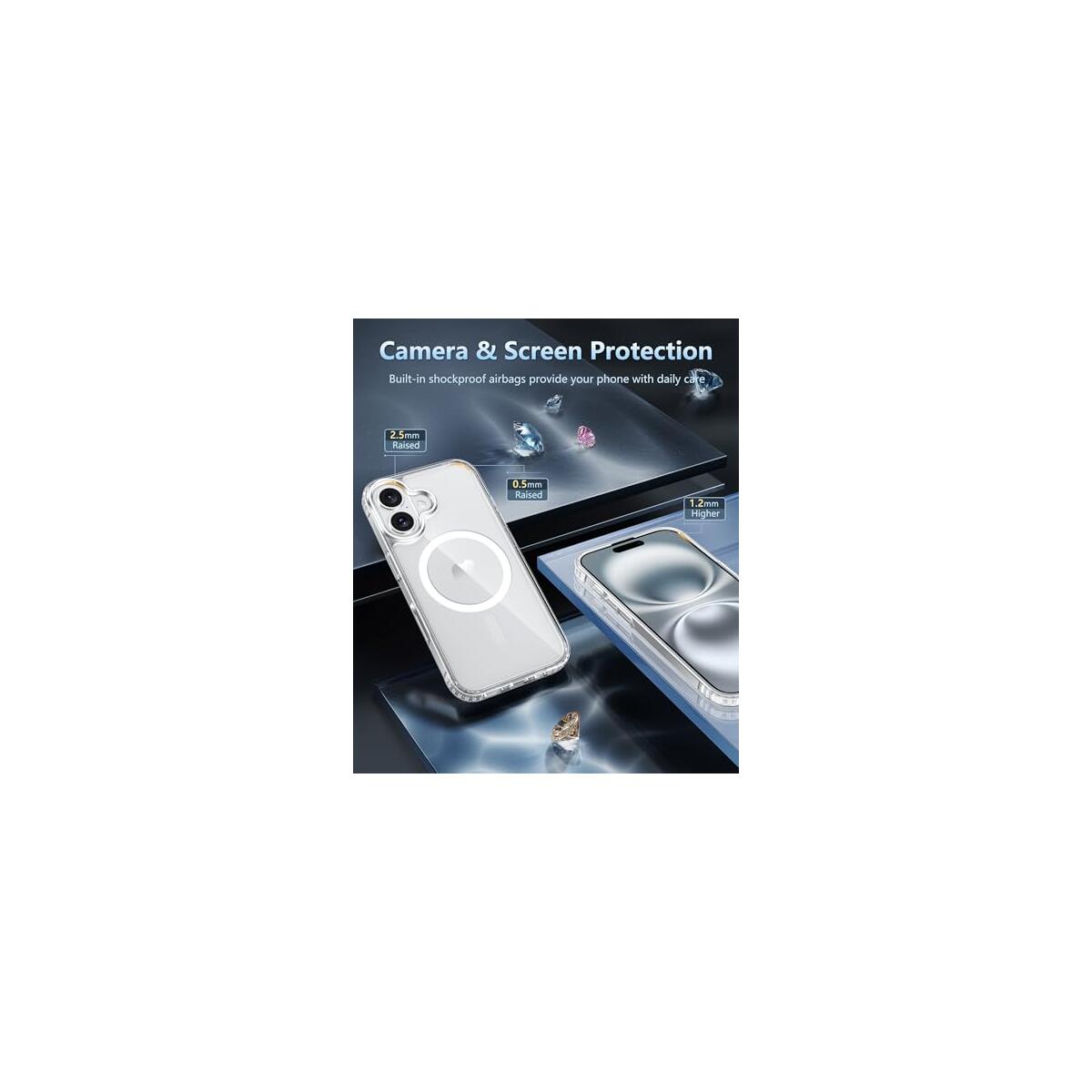 Rugged Shockproof Protective Transparent Cell Phon Coupon - RebateKey