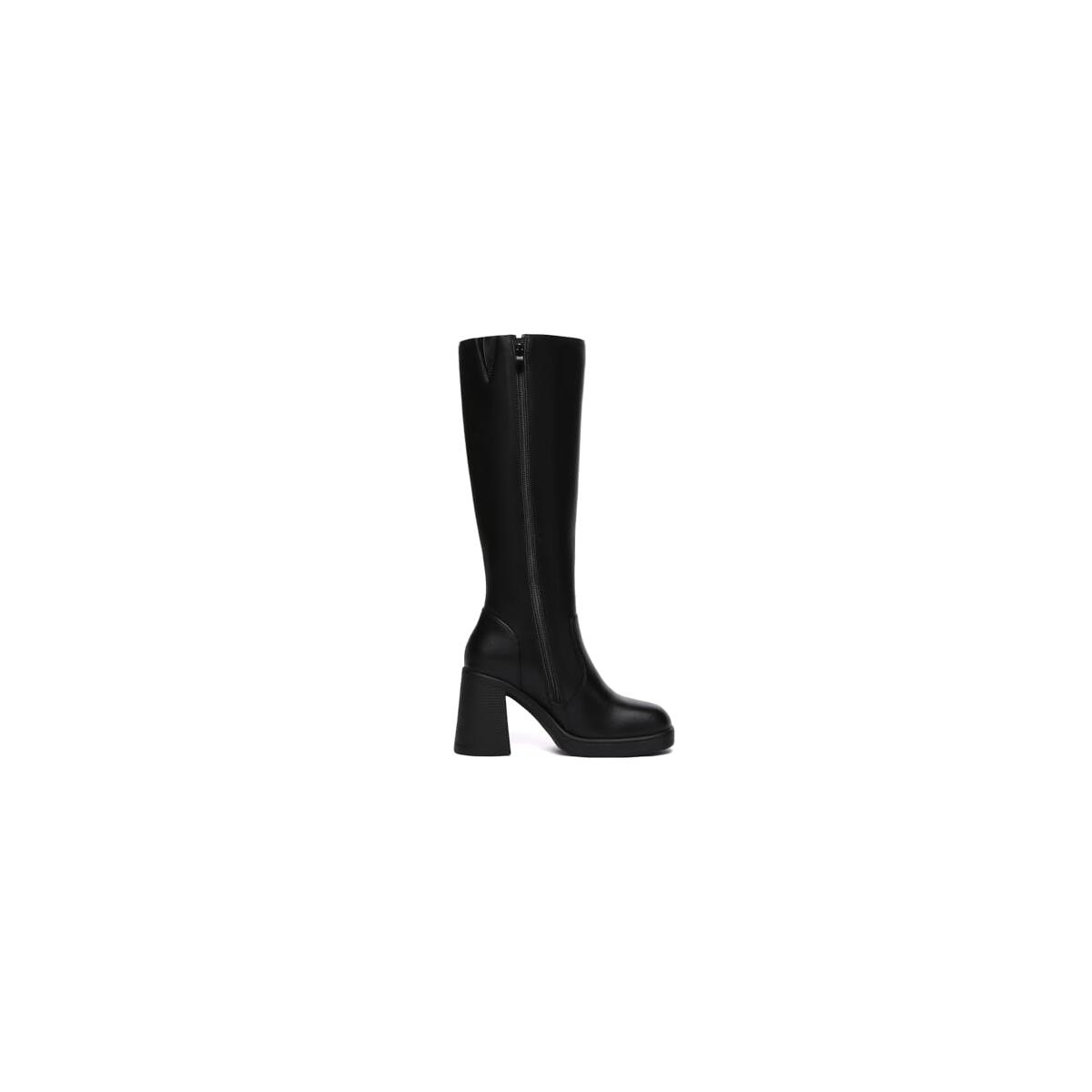 Black Knee High Boots For Women Promo Code - RebateKey