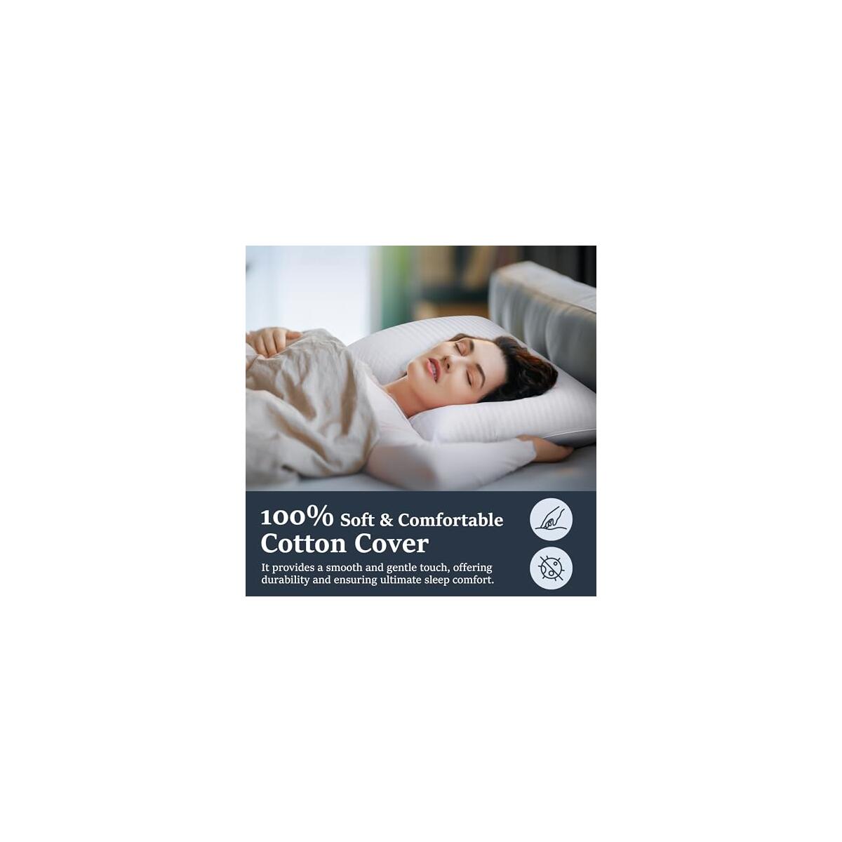 Cozsinoor Goose Feather Pillows Queen Size Coupons - RebateKey