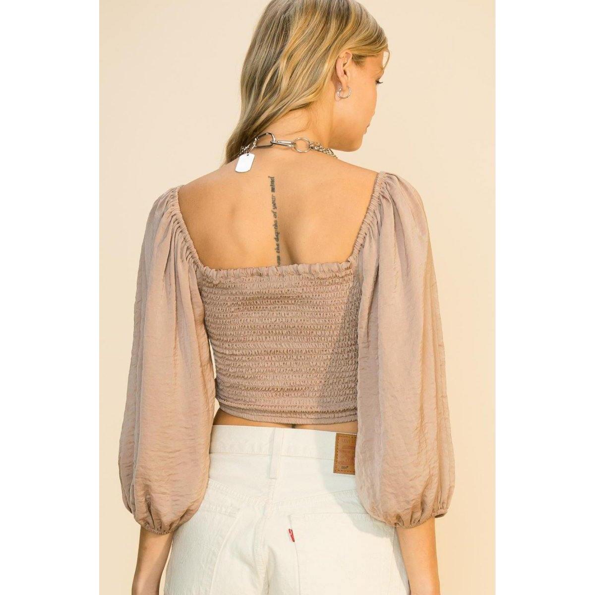 Hyfve Balloon Sleeve Ruched Promo Codes - RebateKey