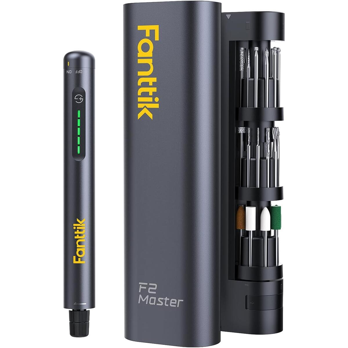 Fanttik F2 Master Mini Cordless Rotary Tool Kit for 3D Printer Sanding