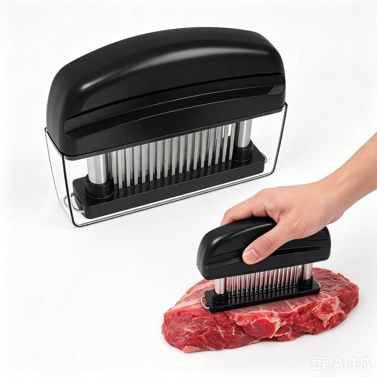 48 Stainless Steel Needle Blades Meat Tenderizer Tool