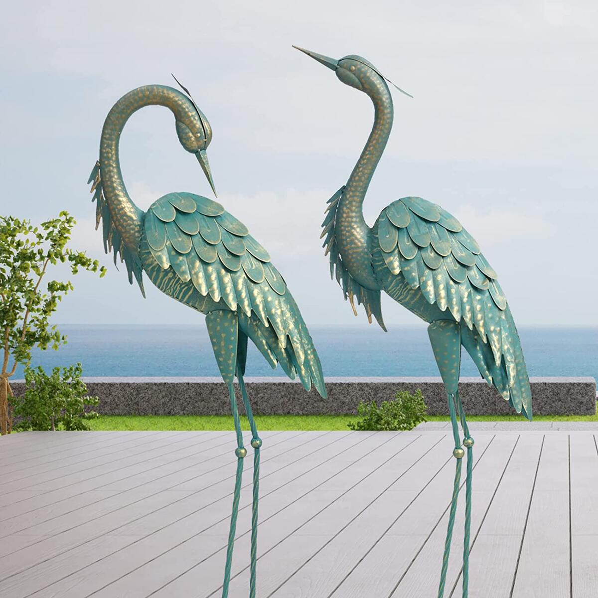 Oritty Crane Garden Decor Deal - RebateKey