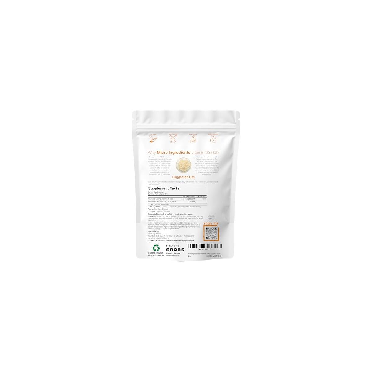Micro Ingredients Vitamin D 1 Promo Code - RebateKey